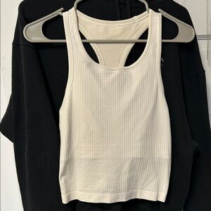 Lulu Lemon Razor Back Tank top with bra